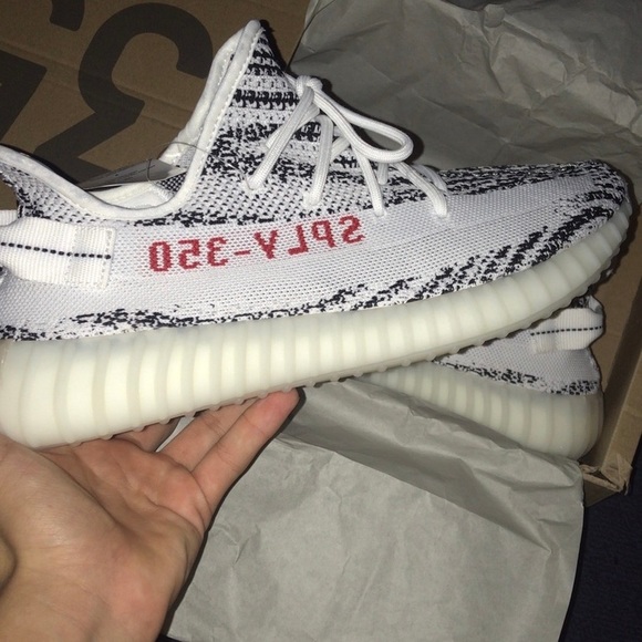 Zebra Yeezy 350s - Picture 1 of 5